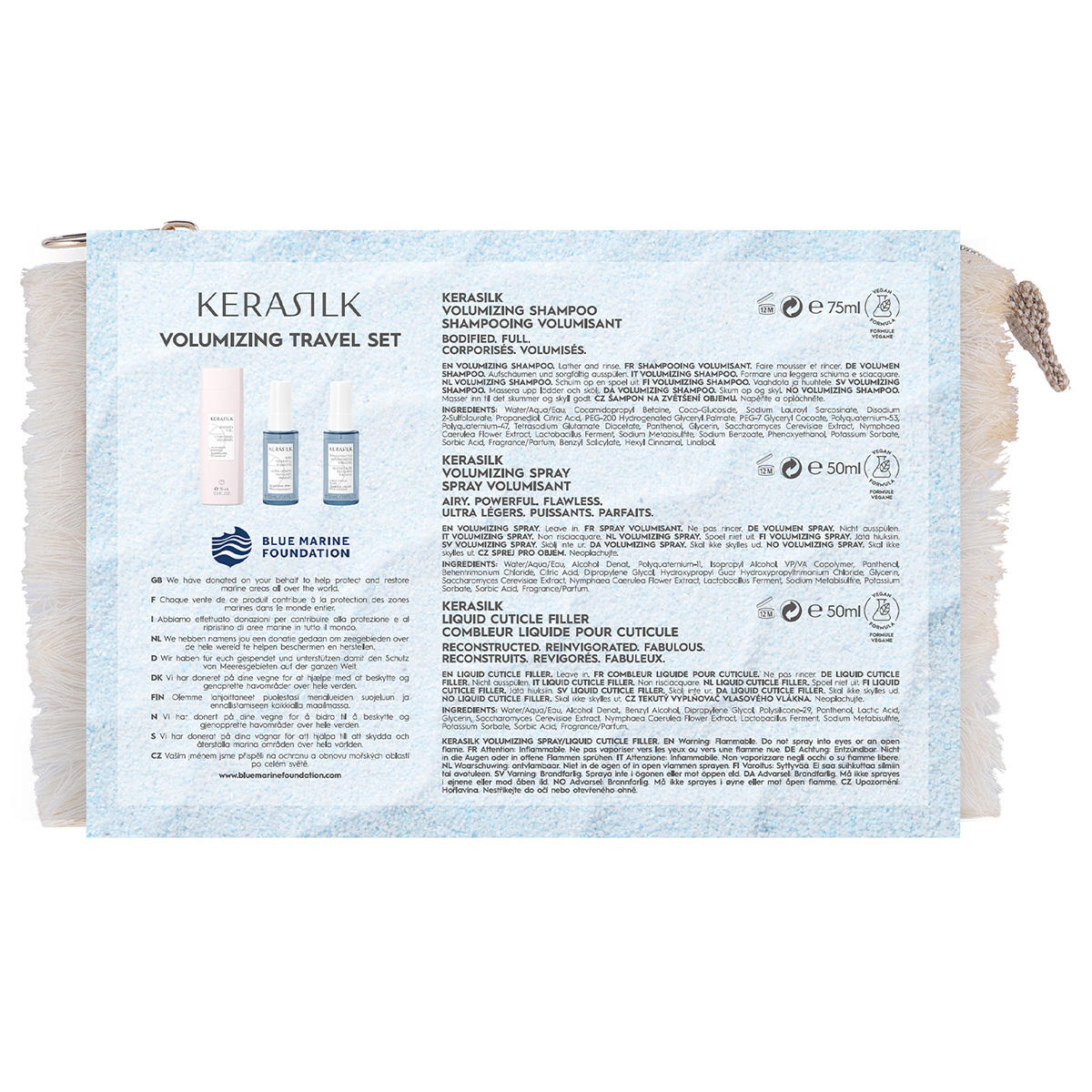 KERASILK Volumizing Travel Set