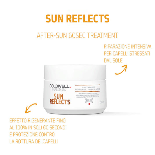 Goldwell Dualsenses Sun Reflects 60 Sec Treatment 200ml - trattamento per capelli stressati dal sole
