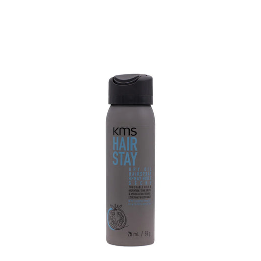 KMS Hairstay Dry Oil Hairspray 75ml - lacca tenuta leggera anticrespo