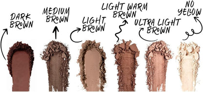 Waxx Cover Hair Root Cover Up Ritocco Per Ricrescita 6,1Gr Light Brown