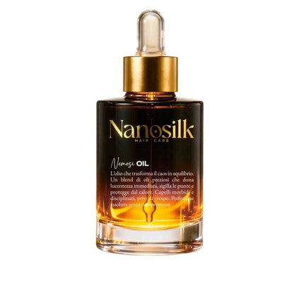 Nanosilk pack 2-Shampoo 250 ml-Maschera 250 ml-Sublime finish 100ml-Nemesi oil 100 ml