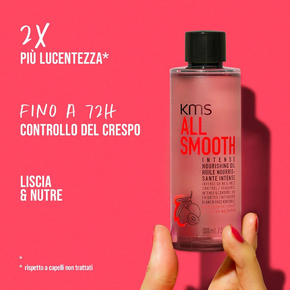 KMS All Smooth Intense Nourishing Oil 100ml - olio ultra nutriente