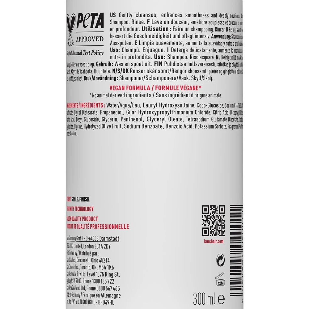 KMS All Smooth Shampoo 300ml - shampoo anti crespo